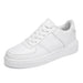Cheap Plus Big Size 47 48 49 50 51 Skateboarding Shoes Men PU Leather Casual Shoes White Black Lightweight Dropshipping - IFINDALL