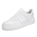 Cheap Plus Big Size 47 48 49 50 51 Skateboarding Shoes Men PU Leather Casual Shoes White Black Lightweight Dropshipping - IFINDALL