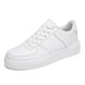 Cheap Plus Big Size 47 48 49 50 51 Skateboarding Shoes Men PU Leather Casual Shoes White Black Lightweight Dropshipping - IFINDALL