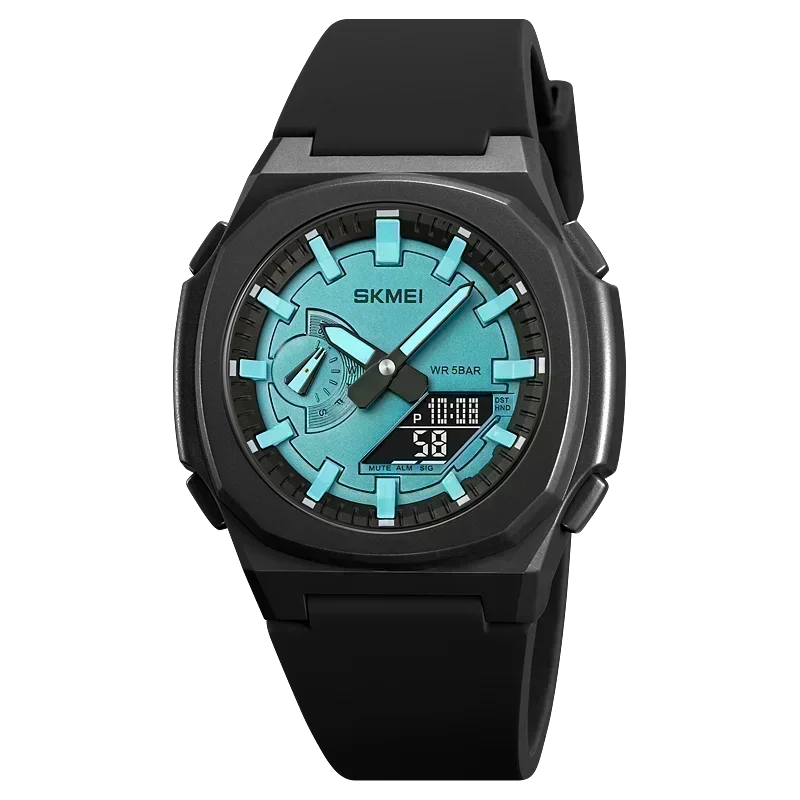 SKMEI Sports Waterproof Watch Men's Countdown Clock Code 5 Alarm Clock Date Clock and Japanese Digital Movement 2091 2100 1816 - IFINDALL