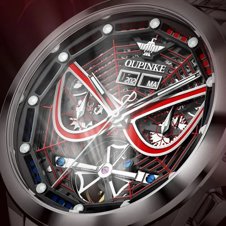 OUPINKE 3250 Luxury Hollow out Men Automatic Mechanical Watch Fashion Original Sports Deep Waterproof Luminous Men Watch Reloj - IFINDALL
