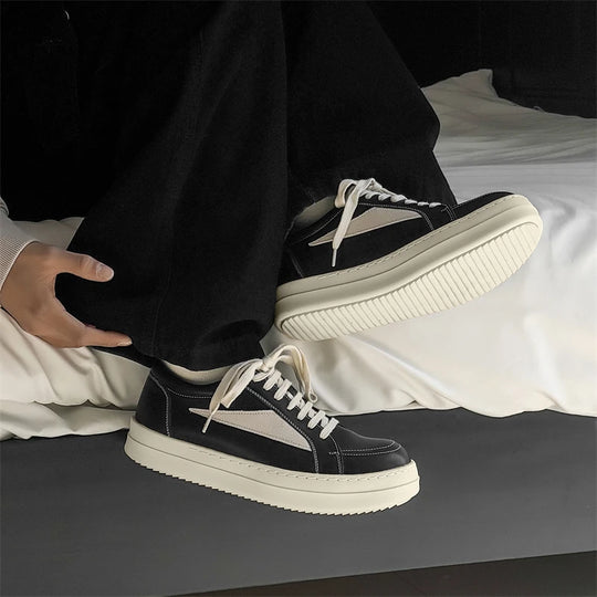 Man Casual Shoes Brand Classic Comfortable Fashion Versatile 2025 Men Leather Shoes - IFINDALL