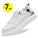 Elevator shoes for man height increase 7cm 2025 Luxury sneaker Genuine Leather Men's Hidden Heels Casual Shoe Heights Genuine Le - IFINDALL
