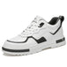 New height increasing 6/8cm men's leather boots breathable casual shoes athletic jogging gym shoes fashion leather sports shoes - IFINDALL