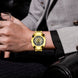 2025 New Luxury Men Watch Fashion Elliptical Hollow Dial Stainless Steel Strap Leisure Business Original Movement Watch for Men - IFINDALL