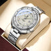 Luxury Brand Men Watch Stainless Steel Waterproof Luminous Date Fashion Quartz Wristwatch Male Sports Clock Relogio Masculino - IFINDALL