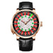 Pindu Player Gambling Series Men's Watch European Roulette Poker Game Fully Automatic Mechanical Sports Design Party Watch - IFINDALL
