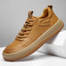 Autumn and Winter Genuine Leather Men's Shoes Fashion Men's Casual Leather Shoes Thick Sole Anti Slip Sports Shoes - IFINDALL