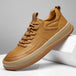 Autumn and Winter Genuine Leather Men's Shoes Fashion Men's Casual Leather Shoes Thick Sole Anti Slip Sports Shoes - IFINDALL