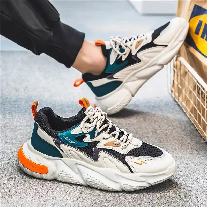 Luxury Mens Sneakers Branded Men's Casual Sneakers  Quality Shoes for Men Outdoor Fashion Platform Shoes Tenis Masculino 2024 - IFINDALL