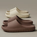 Queeyhome Men Slippers EVA Thick Soled Soft Sandals New Summer Fashion Non Slip Indoor Outdoor Beach Women Shoes - IFINDALL