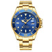 Luxury Brand Automatic Wrist Watches Tevise Stainless Steel Date Calendar Watch Diver Waterproof Military Men's Mechanical Watch - IFINDALL