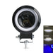 NLpearl 3inch LED Work Light Square Round Car Headlight Halo For Motorcycle Jeeps ATV SUV 12V 24V Angel Eyes Driving Lights - IFINDALL