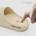 Queeyhome Men Slippers EVA Thick Soled Soft Sandals New Summer Fashion Non Slip Indoor Outdoor Beach Women Shoes - IFINDALL
