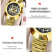 2025 New Luxury Men Watch Fashion Elliptical Hollow Dial Stainless Steel Strap Leisure Business Original Movement Watch for Men - IFINDALL