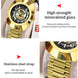 2025 New Luxury Men Watch Fashion Elliptical Hollow Dial Stainless Steel Strap Leisure Business Original Movement Watch for Men - IFINDALL