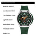 New NAVIFORCE Sports Silicone Strap Male Chronograph Quartz Calendar Men's Watches Casual Wild Waterproof Man Wristwatch NF8051T - IFINDALL