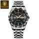 POEDAGAR Luxury Business Men's Wristwatch Stainless Steel Date Week Man Watch Waterproof Luminous Fashion Quartz Watches For Men - IFINDALL