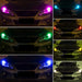Remote Control With 2pcs RGB T10 W5W LED 194 168 5050 12v Car Dome Reading Light Automobiles Corner Lamp RGB LED Bulb - IFINDALL