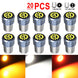 2/4/6/8/10/20 PCS P21W 1156 BA15S 1157 BAY15D LED Bulbs For Car Turn Signal Parking Brake Lights 12V 2016-15SMD White Amber Red - IFINDALL