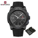 NAVIFORCE NF7112 Original Quartz Watch for Men Simple Silicone Strap 5Bar Waterproof Luminous Watches - IFINDALL