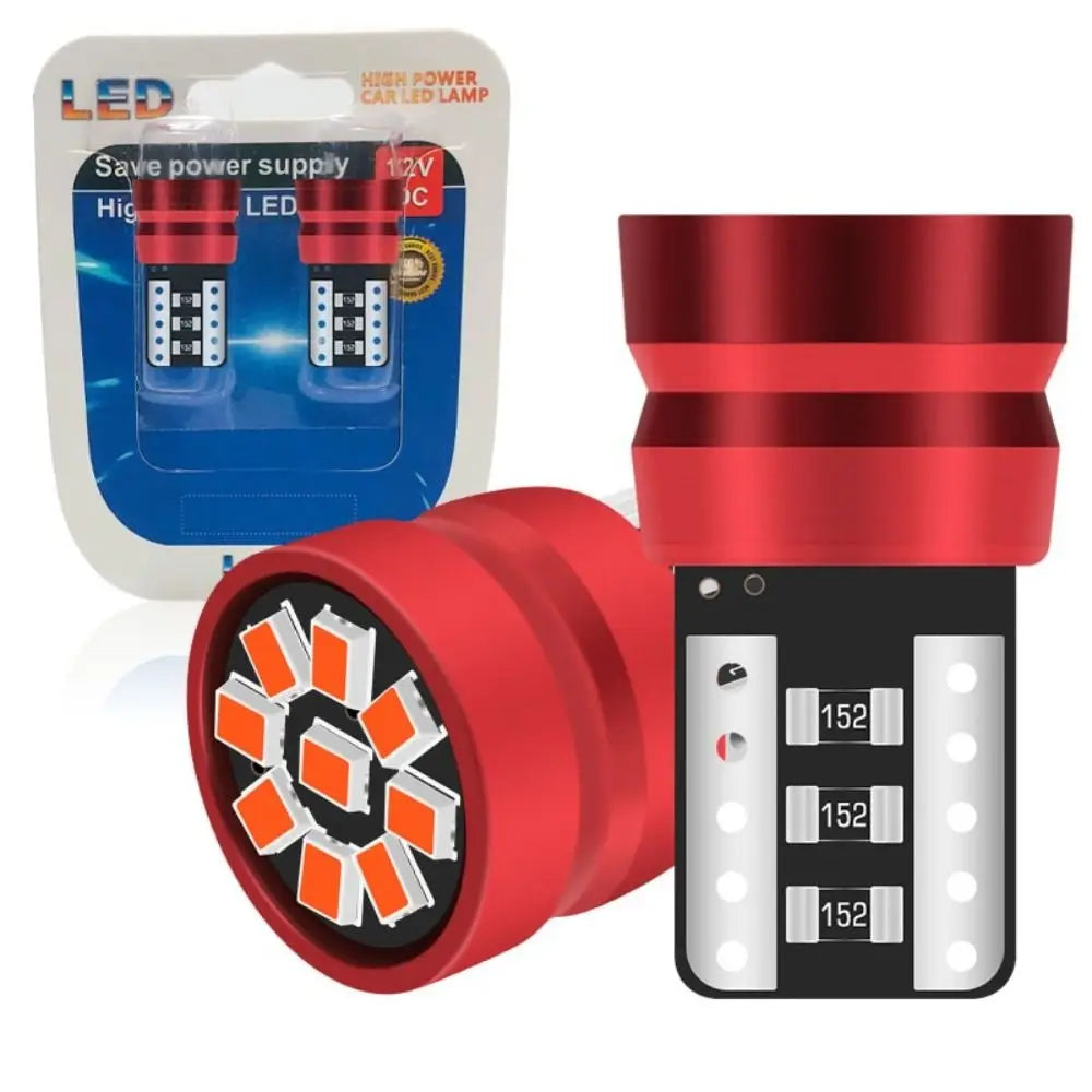 T10 W5W 168 192 Led Tail Light 2016 9smd 12V Auto Lamp CANBUS NO Error Car Marker Parking Bulb Licence Plate Light Car Lights - IFINDALL