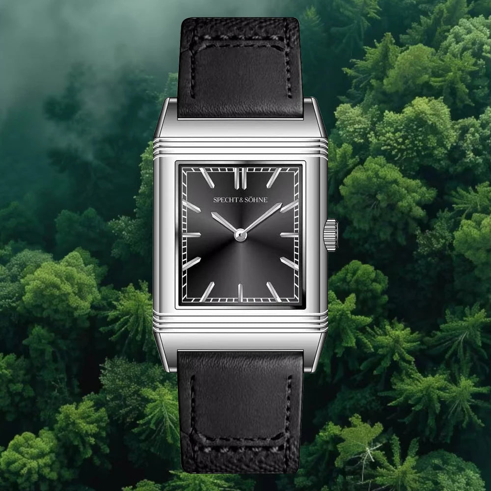 Specht & Söhne 2025 New fashion Square Watch For Men Ronda Movt Sports Watches Stainless Steel Sapphire Crystal 50M Waterproof - IFINDALL