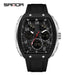 Men Sports Digital Wrist Watches For Male Clock Dual Display Man Tonneau Watches Chronograph Luminous Silicone Band Dropship - IFINDALL