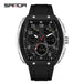 Men Sports Digital Wrist Watches For Male Clock Dual Display Man Tonneau Watches Chronograph Luminous Silicone Band Dropship - IFINDALL