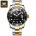 OLEVS Mens Quartz Watches Top Brand Luxury Business Waterproof Luminous Large Dial Men Wristwatches Sports Stainless Steel Watch - IFINDALL