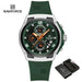 NAVIFORCE NF8051T  Luxury Design Men's Watches 30m Waterproof Military Sport with Date Silicone Band Quartz Wristwatch - IFINDALL