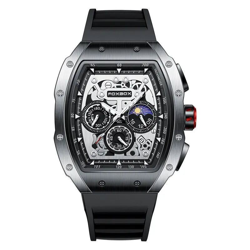 2024 New Sports Watch Men Top Brand Luxury Mens Watches Business Waterproof Military Quartz Chronograph Wristwatch Montre Homme - IFINDALL