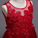 Beautiful Long Flower Girl Dress For Girls Elegant Burgundy Pink Green White Kids Wedding Party Gowns Long Communion Dresses - IFINDALL