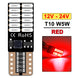 2-20 PCS T10 W5W LED Bulb Canbus 12V 24V 6500K White Super Bright Car Interior Dome Door Trunk License Plate Wedge Side Lights - IFINDALL