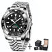 PAGANI DESIGN PD-1662 Luxury GMT Men Mechanical Wristwatch Sapphire Glass Stainless Steel 100M Waterproof Automatic Watches - IFINDALL
