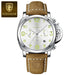 POEDAGAR Sports Military Watch For Men Waterproof Luminous Leather Man Watch Quartz High Quality Men's Sports Watches Male Reloj - IFINDALL