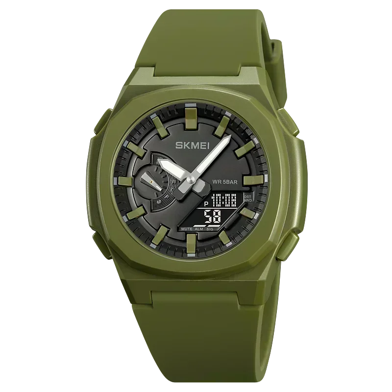 SKMEI Sports Waterproof Watch Men's Countdown Clock Code 5 Alarm Clock Date Clock and Japanese Digital Movement 2091 2100 1816 - IFINDALL
