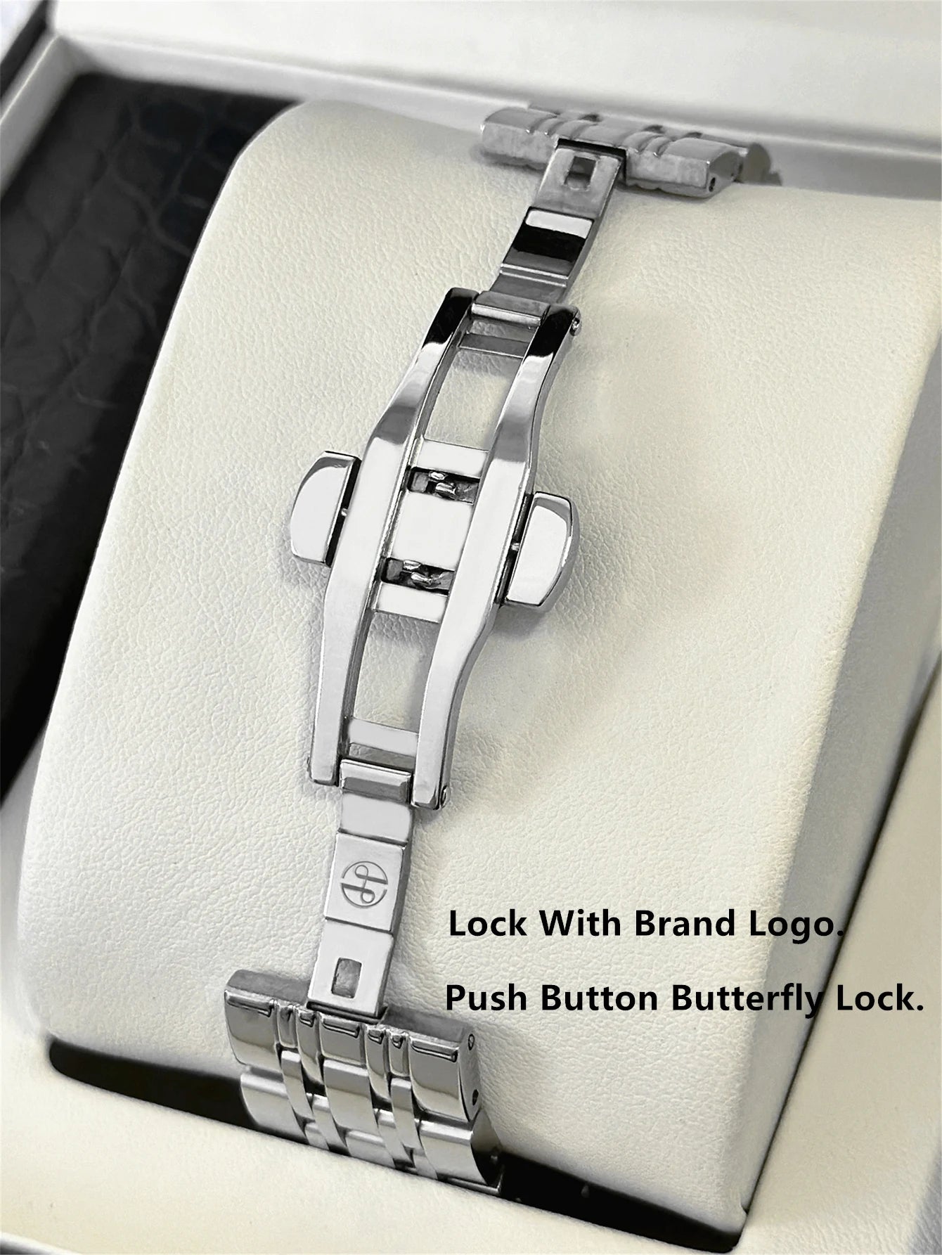 Business Man Silver Wristwatch Luminous SUS304 Stainless steel High Quality Luxury Watch Waterproof Fashion Clock hombre Reloj - IFINDALL
