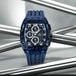 NAVIFORCE Men's Watch Quartz Chronograph Fashion Clock Waterproof Silicone Tape Watches for Man Date Display Sports Wristwatches - IFINDALL