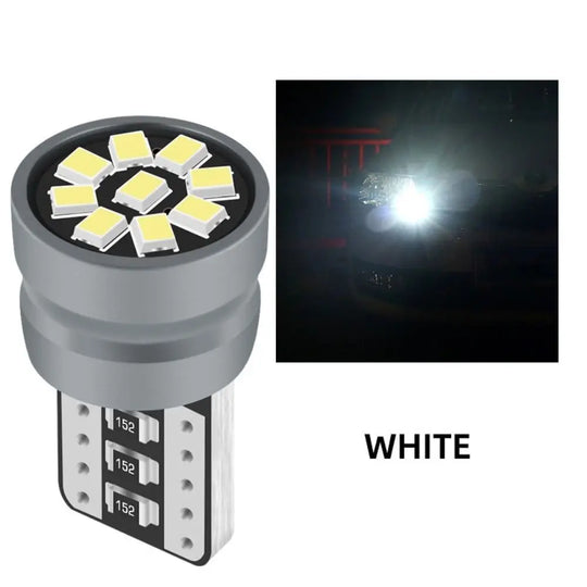 T10 W5W 168 192 Led Tail Light 2016 9smd 12V Auto Lamp CANBUS NO Error Car Marker Parking Bulb Licence Plate Light Car Lights - IFINDALL