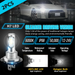 2Pcs H7 H4 Led Car Headlight  Super Bright CSP LED Headlight Fog DRL Bulbs Kit High Low Beam White - IFINDALL