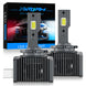 XSTORM D1S LED D2S D3S D4S D5S D8S HID D1R D2R D3R D4R D5R D8R Headlight Bulb Car Turbo LED CSP Lamp Canbus 160W 6500K White - IFINDALL