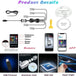 Neon Car LED Interior Lights RGB Ambient Light Fiber Optic Kit With APP Wireless Control LED Auto Atmosphere Decorative Lamp 12V - IFINDALL
