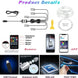 Neon Car LED Interior Lights RGB Ambient Light Fiber Optic Kit With APP Wireless Control LED Auto Atmosphere Decorative Lamp 12V - IFINDALL