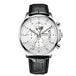 Men's Watch Leather Strap Quartz Watch Waterproof Calendar Quartz Movement Man Wrist Watch Business Style A4319 - IFINDALL