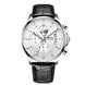 Men's Watch Leather Strap Quartz Watch Waterproof Calendar Quartz Movement Man Wrist Watch Business Style A4319 - IFINDALL