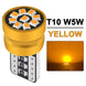2/4/10/20 PCS CANBUS T10 W5W LED Bulb 12V 2016-9SMD 6500K Bright White Yellow Red Blue Car Interior Dome Door Maps Trunk Lights - IFINDALL