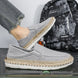 Fashion Fisherman's Slip-on Cloth Shoes Men Loafers Summer Slippers Flats Lazy Shoes Size 39-44 - IFINDALL