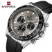 NAVIFORCE Luxury Men's Watch Waterproof Sports Quartz Clock Silicone Strap Chronograph Luminous Wristwatches Relogio Masculino - IFINDALL