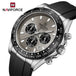 NAVIFORCE Luxury Men's Watch Waterproof Sports Quartz Clock Silicone Strap Chronograph Luminous Wristwatches Relogio Masculino - IFINDALL